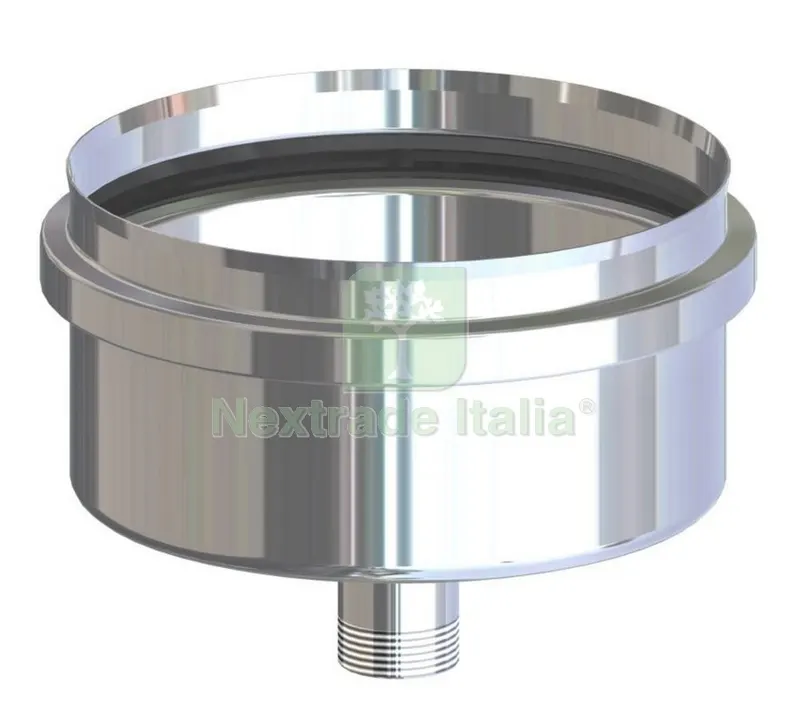 Scarico COND.INOX Aisi 304 x Pellet CM.8F — Stufe e camini — rif. FERX.6041