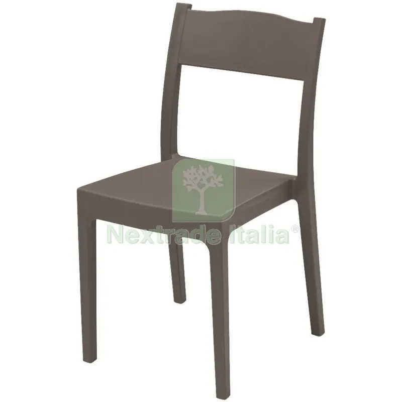 Sedia Resina Vesta Brown — Arredo — rif. FERX.6045 Sedia Resina Vesta Brown — Arredo — rif. FERX.6045