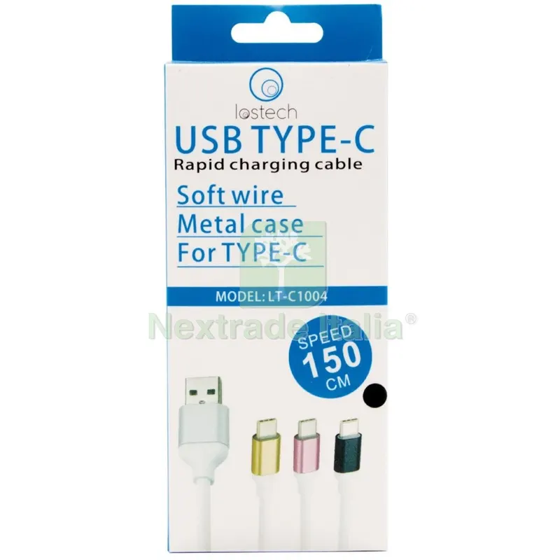Cavo USB Type-C Carica Rapida Soft Wire CM.150 — Cavi e fili — rif. FERX.6046