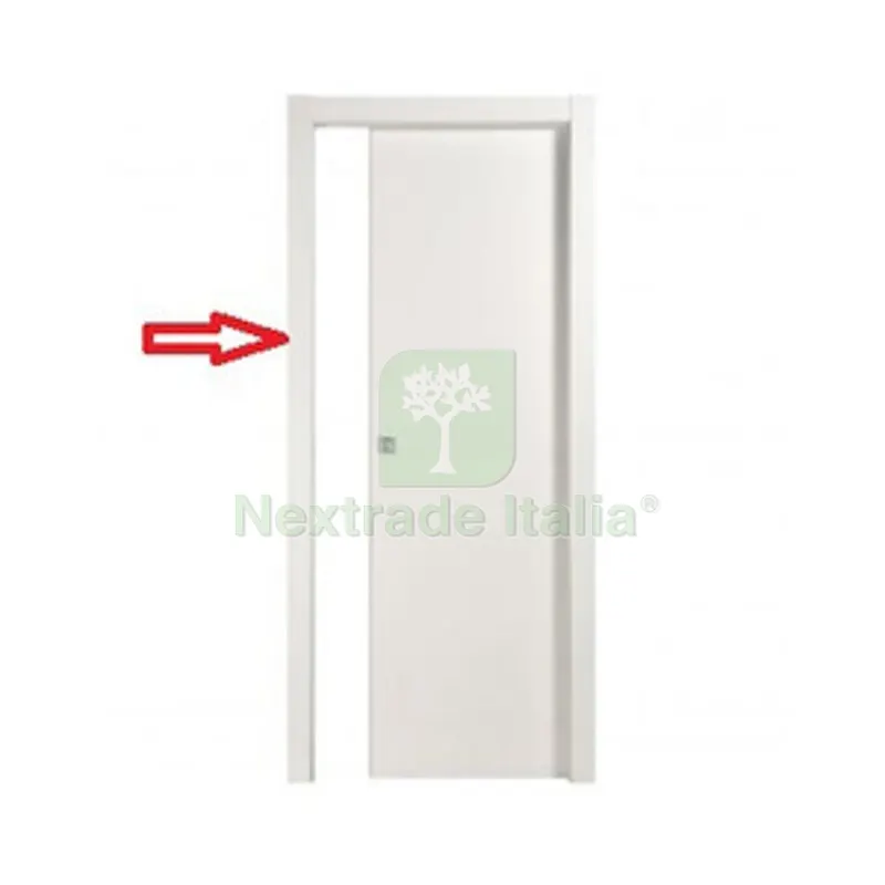R Telaio Completo x Porta Marika Micro Scorr Bianco 60X210 REV CRS — Ferramenta porte e finestre — rif. FERX.605051