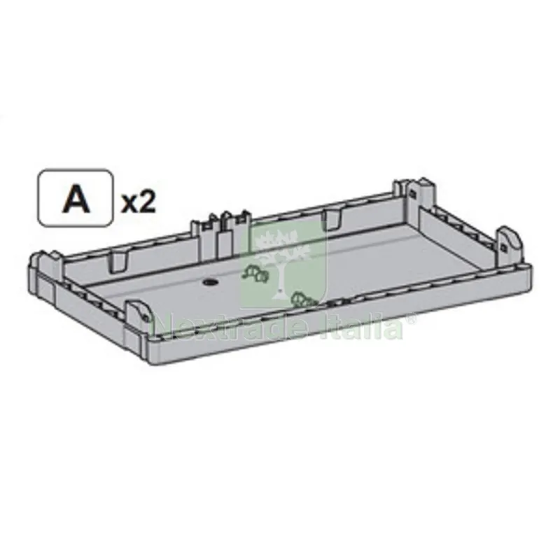 R (AX2) x Armadio Terry Ardesia 2 Ante CM 68X39XH172 CAB2680 — Arredo — rif. FERX.605056