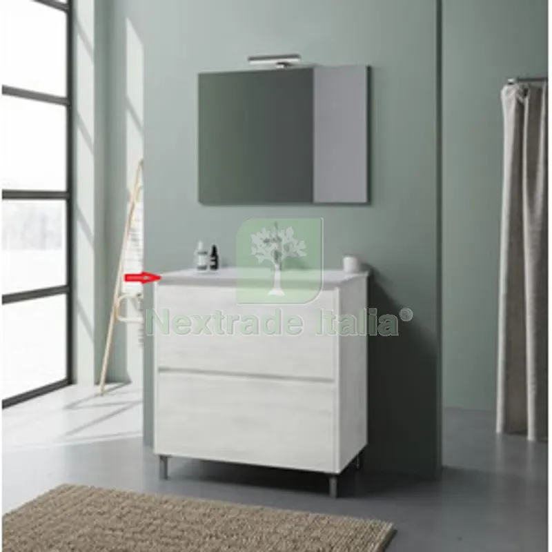 R Lavabo P/Mobile Bagno Lisbona 2C 80 Rovere — Accessori bagno — rif. FERX.605100 R Lavabo P/Mobile Bagno Lisbona 2C 80 Rovere — Accessori bagno — rif. FERX.605100