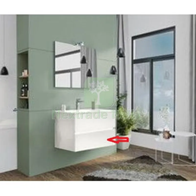 R Cassetto Inferiore x Mobile Bagno NEW Splash 80 Sosp. Bianco — Accessori bagno — rif. FERX.605116 R Cassetto Inferiore x Mobile Bagno NEW Splash 80 Sosp. Bianco — Accessori bagno — rif. FERX.605116