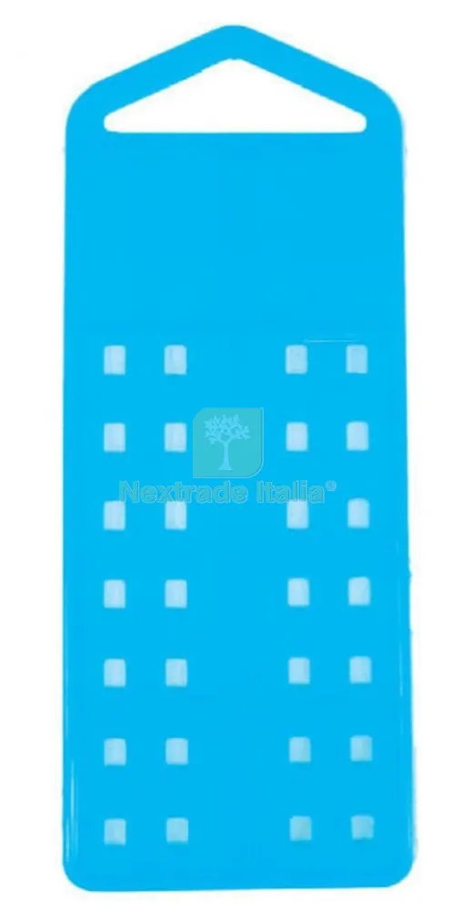 250PZ Placchetta MM. 290X110 Colore Azzurro — Accessori bagno — rif. FERX.6060