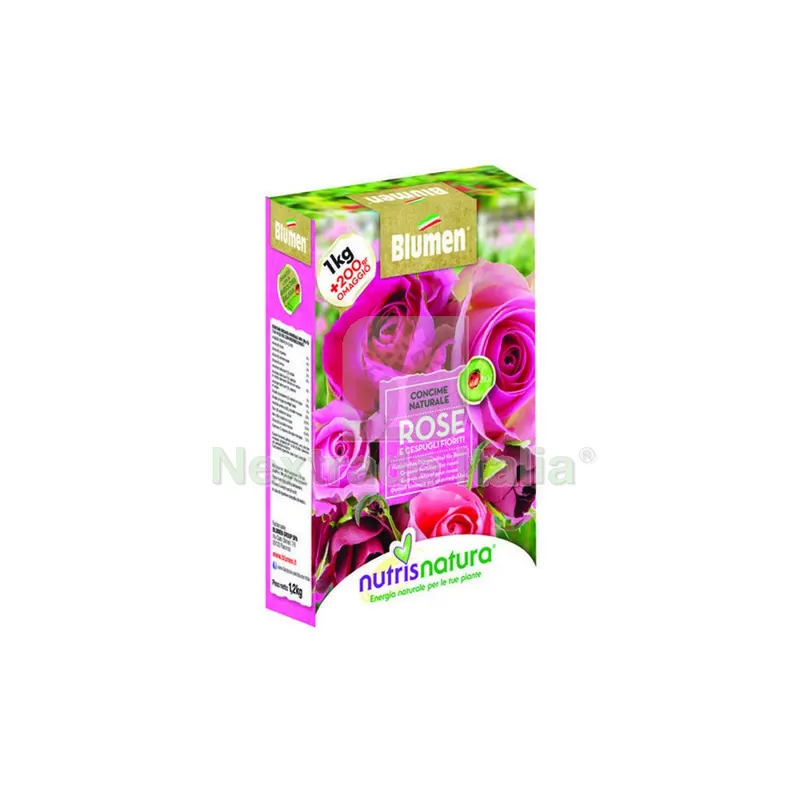 NUTRIS CONCIME NATURALE ROSE 1,2 KG — Protezione piante e sementi — rif. FERX.60607 NUTRIS CONCIME NATURALE ROSE 1,2 KG — Protezione piante e sementi — rif. FERX.60607