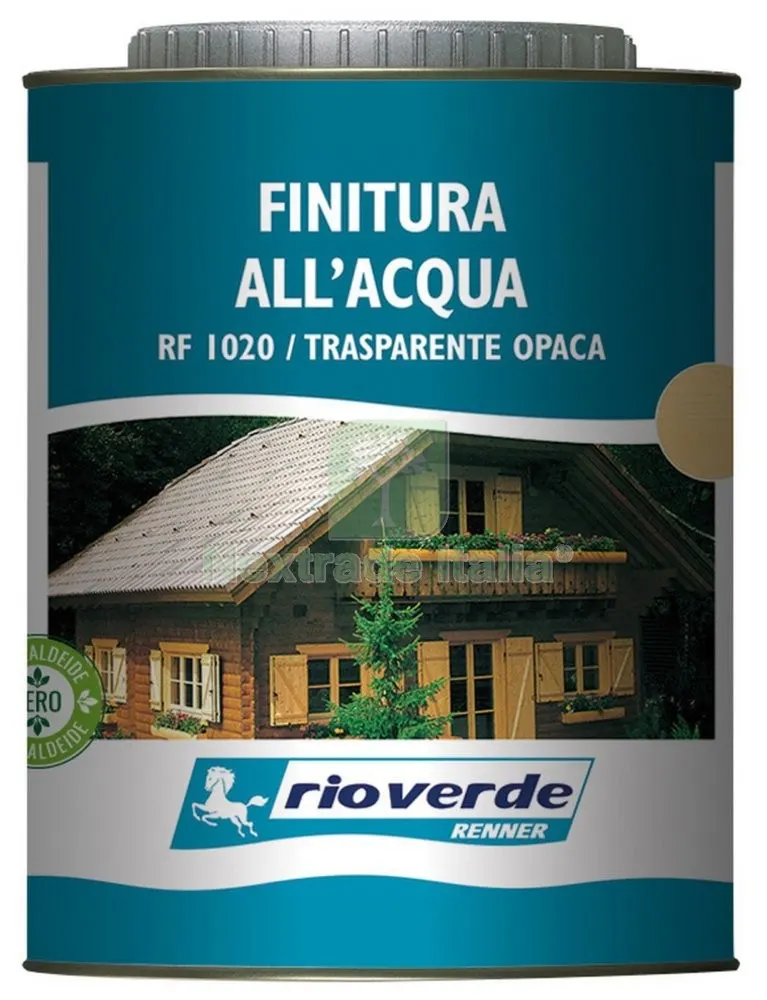 6PZ RIOVERDE RF 1020 FINITURA ALL'ACQUA X ESTERNI OPACA 0,750 — Vernici e smalti — rif. FERX.6096 6PZ RIOVERDE RF 1020 FINITURA ALL'ACQUA X ESTERNI OPACA 0,750 — Vernici e smalti — rif. FERX.6096