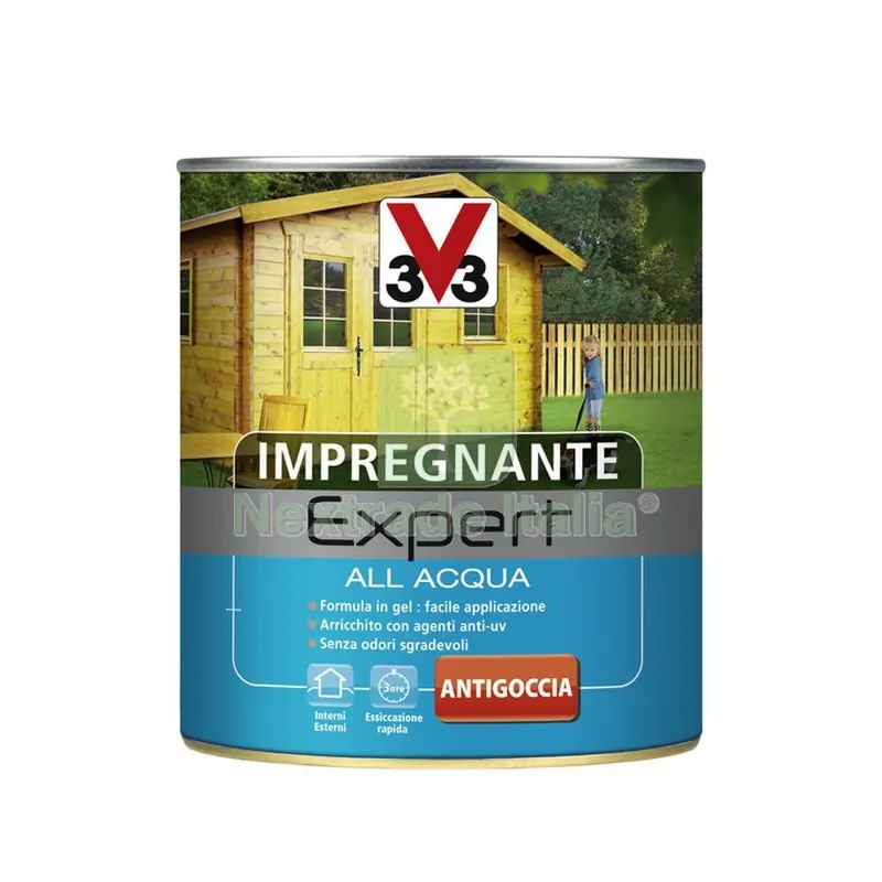 V33 IMPREGNANTE EXPERT ACQUA INCOLORE 0,75L — Vernici e smalti — rif. FERX.614176 V33 IMPREGNANTE EXPERT ACQUA INCOLORE 0,75L — Vernici e smalti — rif. FERX.614176