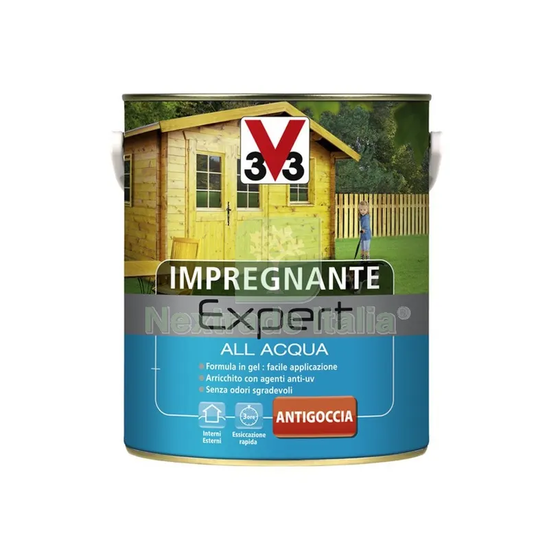 V33 IMPREGNANTE EXPERT ACQUA NOCE MEDIO 2,5L — Vernici e smalti — rif. FERX.614187