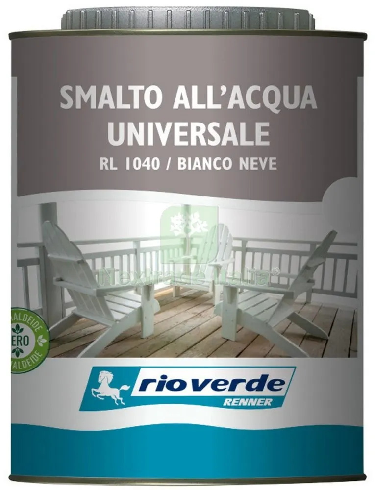6PZ RIOVERDE RL 1040 SMALTO PIGM. BIANCO 0,750 — Vernici e smalti — rif. FERX.6164 6PZ RIOVERDE RL 1040 SMALTO PIGM. BIANCO 0,750 — Vernici e smalti — rif. FERX.6164