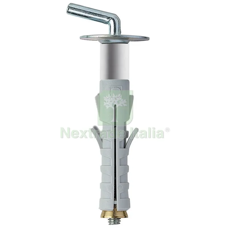 50PZ ELEMATIC TASSELLO ENP/GCP 12 GANCIO CORTO — Tasselli e ancoraggi — rif. FERX.6167 50PZ ELEMATIC TASSELLO ENP/GCP 12 GANCIO CORTO — Tasselli e ancoraggi — rif. FERX.6167