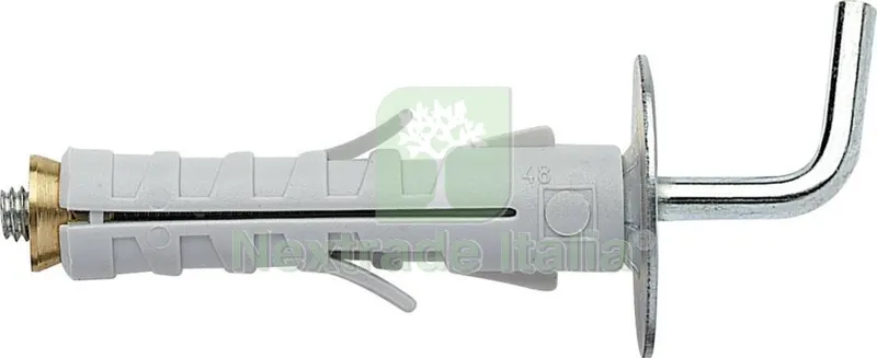 200PZ ELEMATIC TASSELLI ENP/GM9 GANCIO MEDIO diametro 9 mm — Tasselli e ancoraggi — rif. FERX.6170 200PZ ELEMATIC TASSELLI ENP/GM9 GANCIO MEDIO diametro 9 mm — Tasselli e ancoraggi — rif. FERX.6170