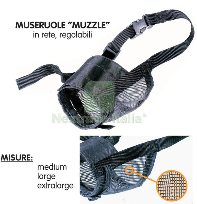 MUSERUOLA MUZZLE NET LARGE I — Cani — rif. FERX.62043 MUSERUOLA MUZZLE NET LARGE I — Cani — rif. FERX.62043