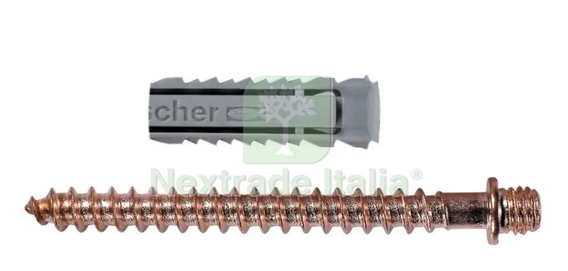 SC Fischer Tassello per Collare S8DV 5 PZ — Tasselli e ancoraggi — rif. FERX.62439 SC Fischer Tassello per Collare S8DV 5 PZ — Tasselli e ancoraggi — rif. FERX.62439