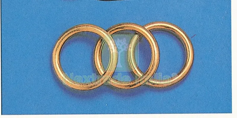 5SCATOLE SC Anelli Tubolari Ottone 30/39 (PZ.10) — Tubi e raccordi — rif. FERX.62891