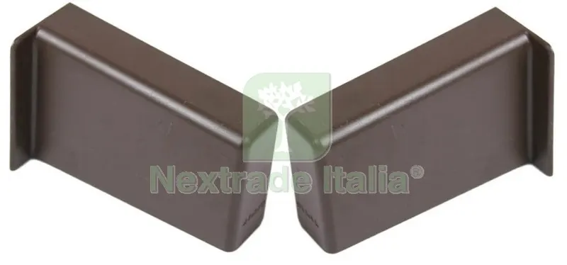 5BLISTER Blister Gusci Copertura Plastica Marrone Destra Sinistra (PZ.2) — Ferramenta per legno e mobili — rif. FERX.63370 5BLISTER Blister Gusci Copertura Plastica Marrone Destra Sinistra (PZ.2) — Ferramenta per legno e mobili — rif. FERX.63370