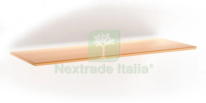 5PZ Mensola MOD.VITRA MM.6 Arancio CM.15X60 — Arredo — rif. FERX.63761