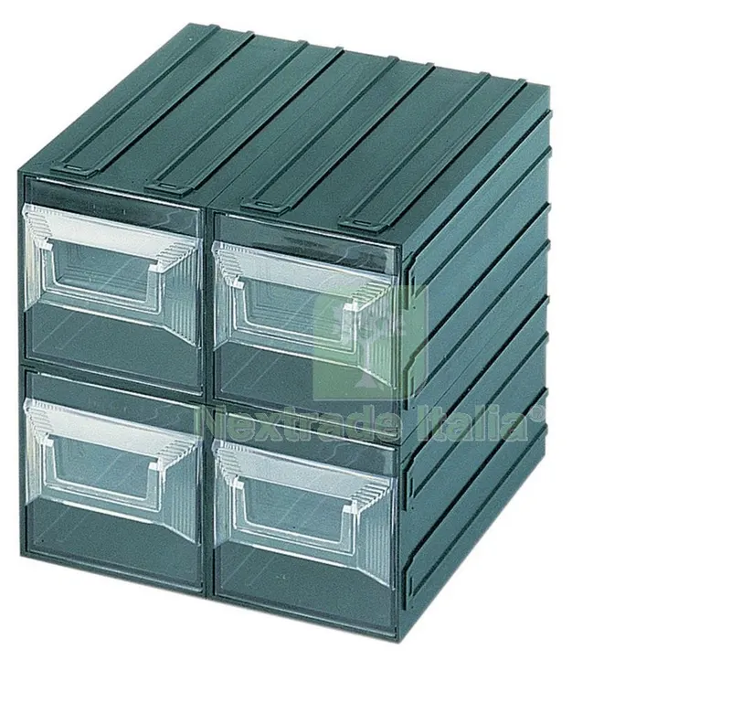 4PZ CASSETTIERA TERRY "VISION 17" A 4 SCOMPARTI — Arredo — rif. FERX.6415 4PZ CASSETTIERA TERRY "VISION 17" A 4 SCOMPARTI — Arredo — rif. FERX.6415