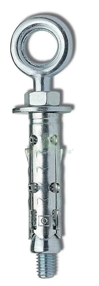 50PZ ELEMATIC TASSELLO LE/OC 6 OCCHIOLO CHIUSO — Tasselli e ancoraggi — rif. FERX.6485