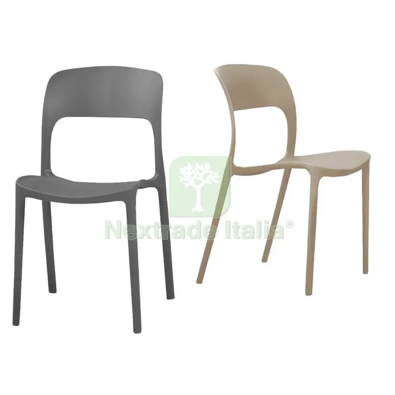 4PZ Sedia MOD.LUCIA CM.43X48XX83 Tortora — Arredo — rif. FERX.64933
