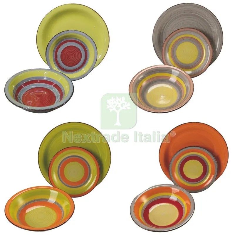 Set Piatti Positano PZ.12 — Accessori bagno — rif. FERX.65 Set Piatti Positano PZ.12 — Accessori bagno — rif. FERX.65