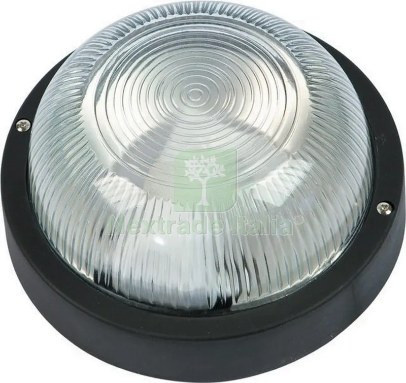 Plafoniera Tonda Nera — Illuminazione — rif. FERX.65038 Plafoniera Tonda Nera — Illuminazione — rif. FERX.65038