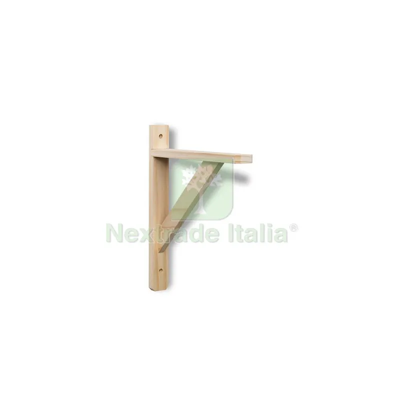 Reggimensola Squadra 230 MM Legno Naturale — Ferramenta per legno e mobili — rif. FERX.650835 Reggimensola Squadra 230 MM Legno Naturale — Ferramenta per legno e mobili — rif. FERX.650835