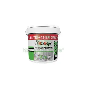 MAX IDROPITTURA TRASPIRANTE 14 L BIANCO — Pitture murali e idropitture — rif. FERX.652314 MAX IDROPITTURA TRASPIRANTE 14 L BIANCO — Pitture murali e idropitture — rif. FERX.652314