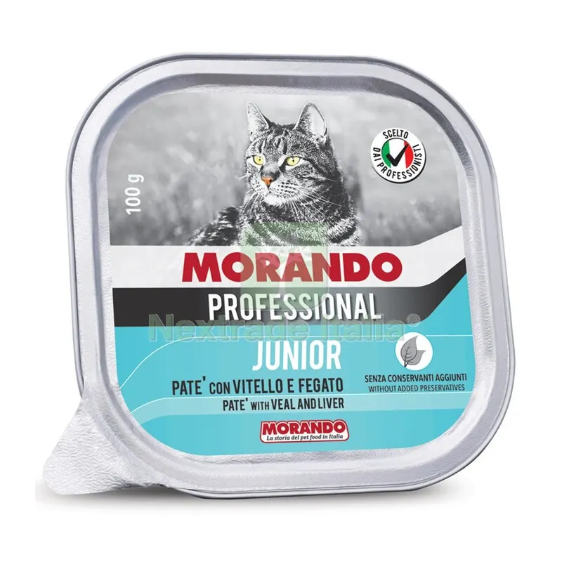 32PZ Morando Gatto VSC. GR.100 Vitello/Fegato — Gatti — rif. FERX.656301