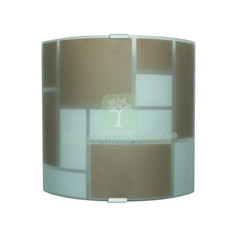5PZ Applique Dora 1XE27 Mont Argento Vetro Bian Marr — Illuminazione — rif. FERX.656502 5PZ Applique Dora 1XE27 Mont Argento Vetro Bian Marr — Illuminazione — rif. FERX.656502