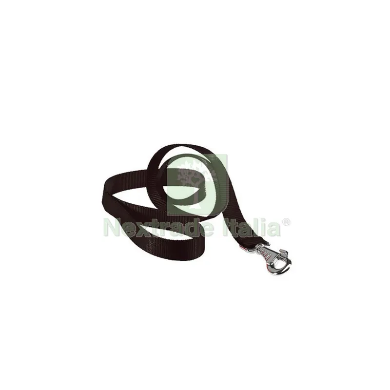 Zoov Guinzaglio in Nylon Nero MM.25XCM.120 — Cani — rif. FERX.657873