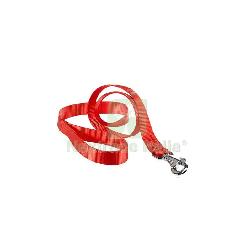 Zoov Guinzaglio in Nylon Rosso MM.20XCM.120 — Cani — rif. FERX.657876