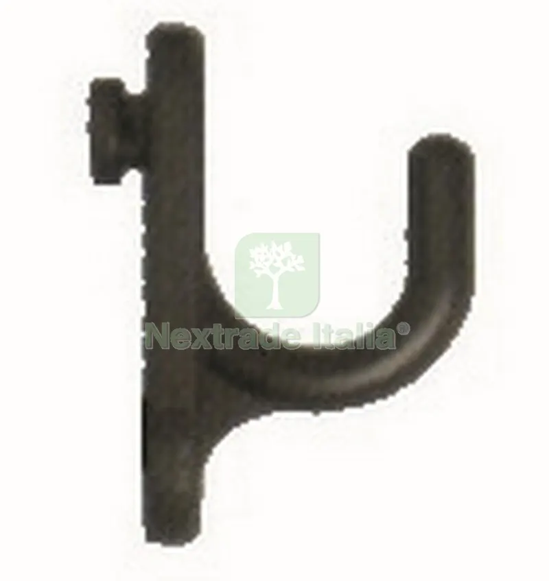 5SCATOLE SC GANCI PLASTICA X PANNELLI FIGURA 6 "CURVO"(PZ.5) — Chiavi e bussole — rif. FERX.65852 5SCATOLE SC GANCI PLASTICA X PANNELLI FIGURA 6 "CURVO"(PZ.5) — Chiavi e bussole — rif. FERX.65852