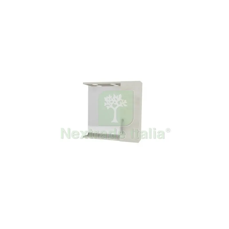 Specchio da Bagno a 1 Anta Rovere Bianco — Arredo — rif. FERX.658533 Specchio da Bagno a 1 Anta Rovere Bianco — Arredo — rif. FERX.658533