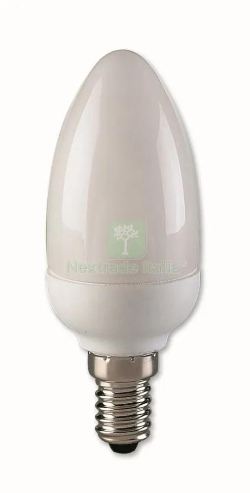 10PZ Leuci Lampadina a Risparmio Energetico Oliva 9W E14 Fredda 865 — Illuminazione — rif. FERX.6589