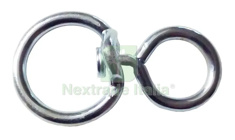 5BLISTER GIVOLARI X LEGAMI ZINCATI CON ANELLO GRANDEZZA 23 MM 6 PZ 2 — Tubi e raccordi — rif. FERX.65929