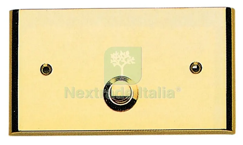 Campanello "gold" (nettuno) Senza Etichetta OLV — Ferramenta porte e finestre — rif. FERX.6600 Campanello "gold" (nettuno) Senza Etichetta OLV — Ferramenta porte e finestre — rif. FERX.6600