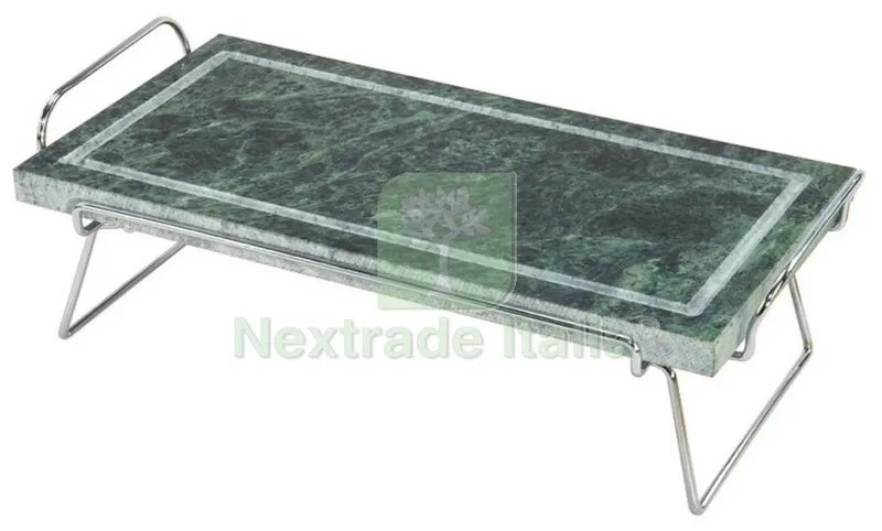 3PZ Pietra Ollare CM.19X37 con Stand Ripiegabile — Tempo libero outdoor — rif. FERX.66272 3PZ Pietra Ollare CM.19X37 con Stand Ripiegabile — Tempo libero outdoor — rif. FERX.66272