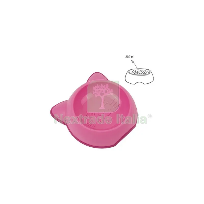 Zoov Ciotola in Plastica per Gatti Rosa — Cucina e coltelleria — rif. FERX.663588 Zoov Ciotola in Plastica per Gatti Rosa — Cucina e coltelleria — rif. FERX.663588