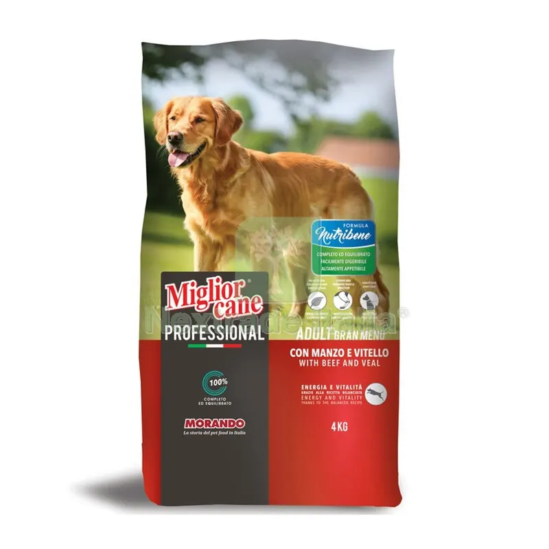 Morando Cane KG.4 Adult Menu Manzo/Vitello — Cani — rif. FERX.665445 Morando Cane KG.4 Adult Menu Manzo/Vitello — Cani — rif. FERX.665445