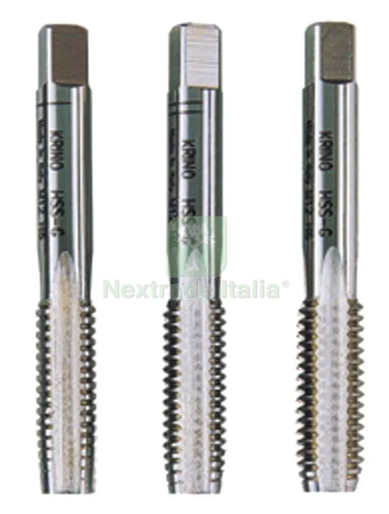 SERIE 3 MASCHI KRINO HSS MM.12X1,75 — Marchi utensili elettrici — rif. FERX.6671