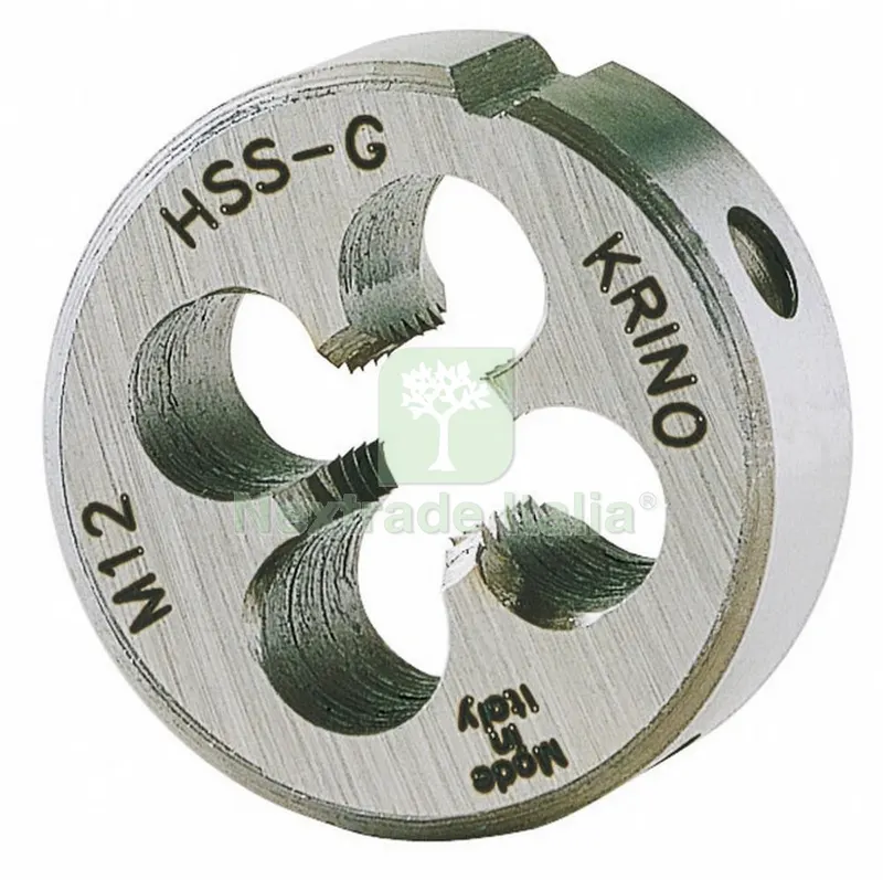 FILIERA TONDA HSS MM. 3 X 0,5-DIAMETRO 20 MM — Maschi e filettatura manuale — rif. FERX.6672