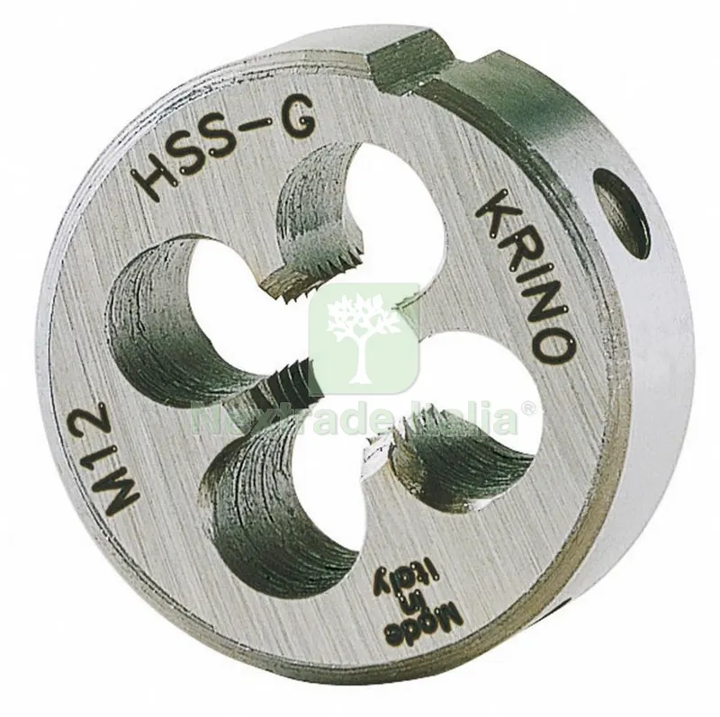 FILIERA TONDA HSS MM. 5 X 0,8-DIAMETRO 20 MM — Maschi e filettatura manuale — rif. FERX.6674