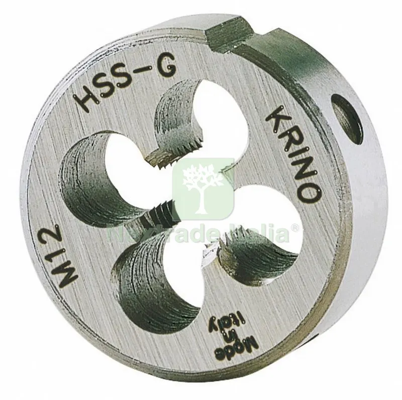 FILIERA TONDA HSS MM.10 X 1,5-DIAMETRO 30 MM — Maschi e filettatura manuale — rif. FERX.6677