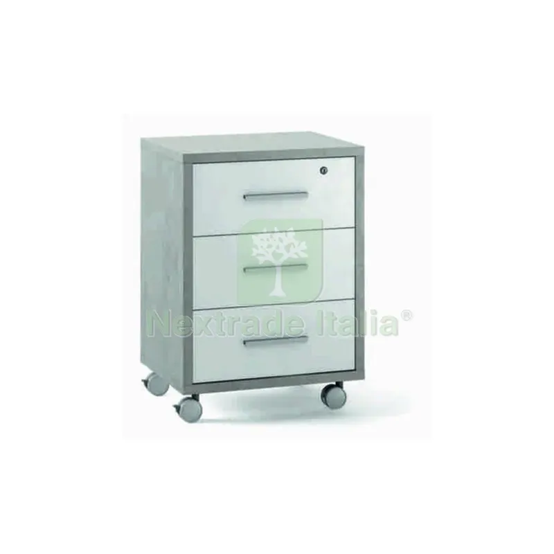 Ufficio Double Cassettiera 3C 71X51 CM Cemento/Ossido — Arredo — rif. FERX.667830