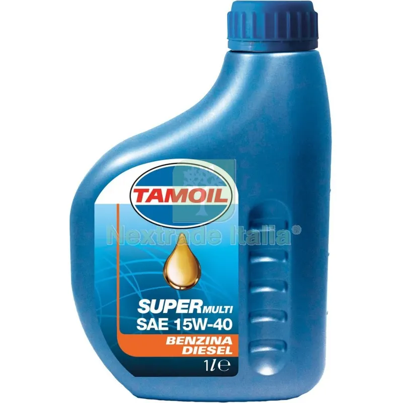12PZ Lubrificante Tamoil Super SAE 15/40 LT. 1 — Lubrificanti e oli — rif. FERX.6684 12PZ Lubrificante Tamoil Super SAE 15/40 LT. 1 — Lubrificanti e oli — rif. FERX.6684