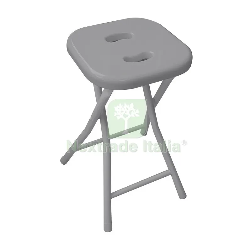 Gedy Sgabello Richiudibile Grigio — Arredo — rif. FERX.668564 Gedy Sgabello Richiudibile Grigio — Arredo — rif. FERX.668564