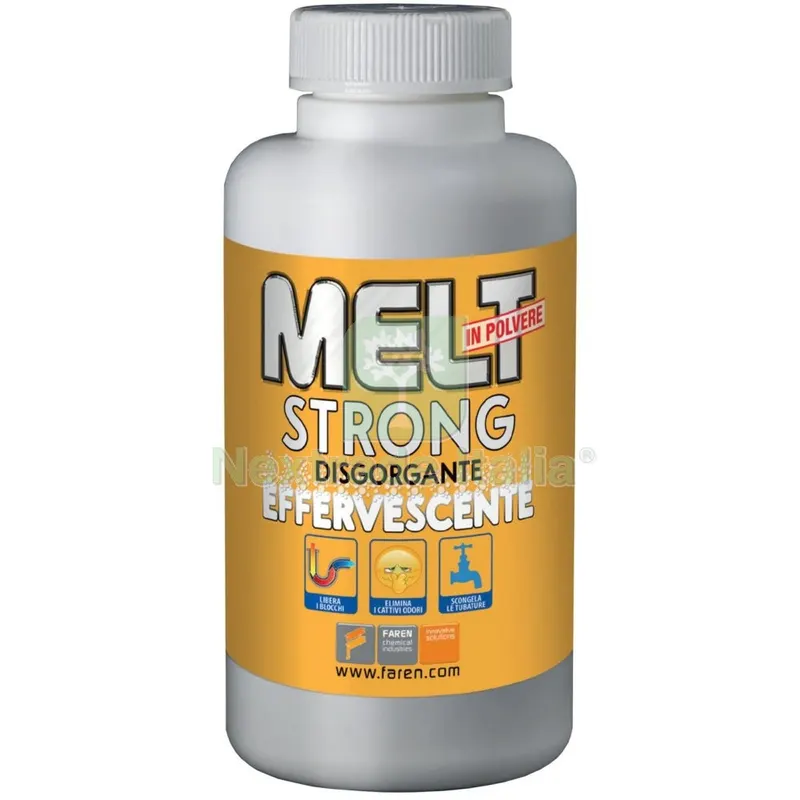 12PZ MELT STRONG DISGORGANTE IN POLVERE GR.600 — Rubinetti e valvole — rif. FERX.6701 12PZ MELT STRONG DISGORGANTE IN POLVERE GR.600 — Rubinetti e valvole — rif. FERX.6701