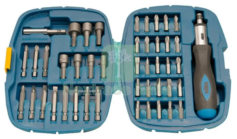 CONFEZIONE 45 INSERTI E PORTAINSERTI ART. 91102 — Inserti e bit per avvitatori — rif. FERX.6705 CONFEZIONE 45 INSERTI E PORTAINSERTI ART. 91102 — Inserti e bit per avvitatori — rif. FERX.6705
