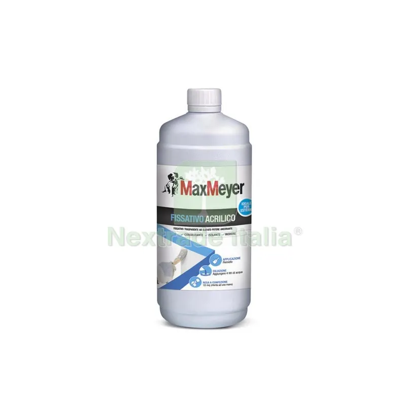 6PZ MAX FISSATIVO ACRILICO 1 L TRASPARENTE — Pitture murali e idropitture — rif. FERX.670979 6PZ MAX FISSATIVO ACRILICO 1 L TRASPARENTE — Pitture murali e idropitture — rif. FERX.670979
