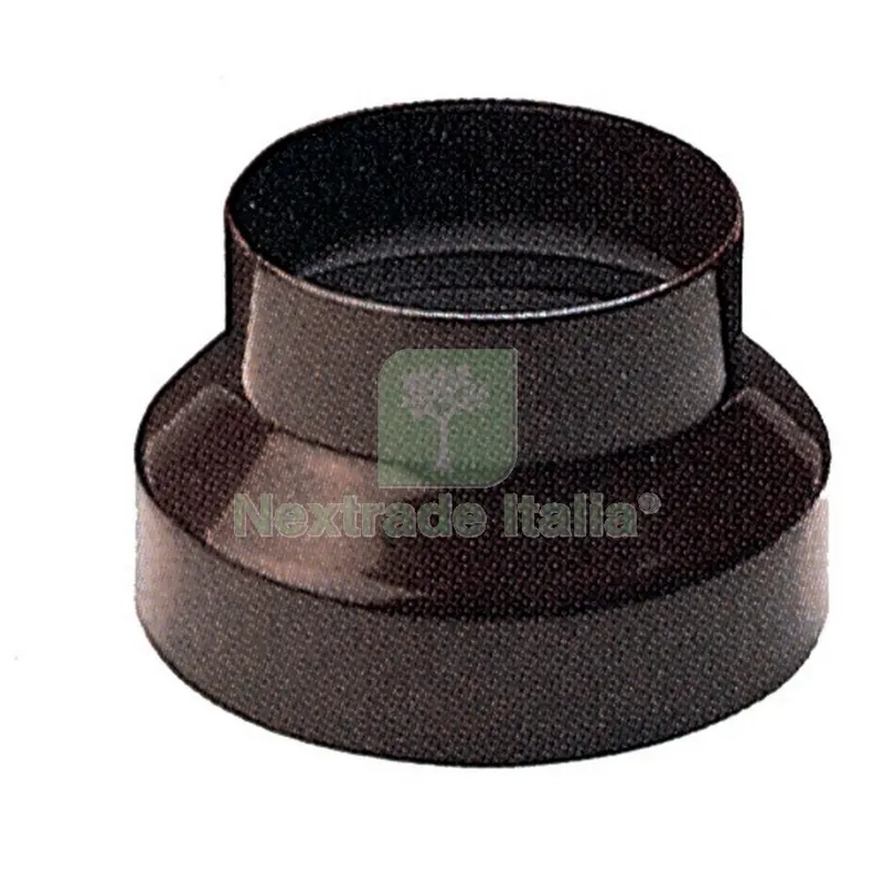RIDUZIONE PER TUBO DI STUFA D 12/10 CM MARRONE — Tubi e raccordi — rif. FERX.6760 RIDUZIONE PER TUBO DI STUFA D 12/10 CM MARRONE — Tubi e raccordi — rif. FERX.6760
